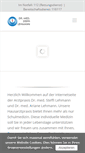 Mobile Screenshot of dr-steffi-lehmann.de